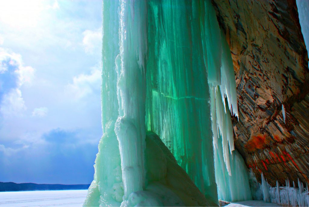 ice caves michigan
