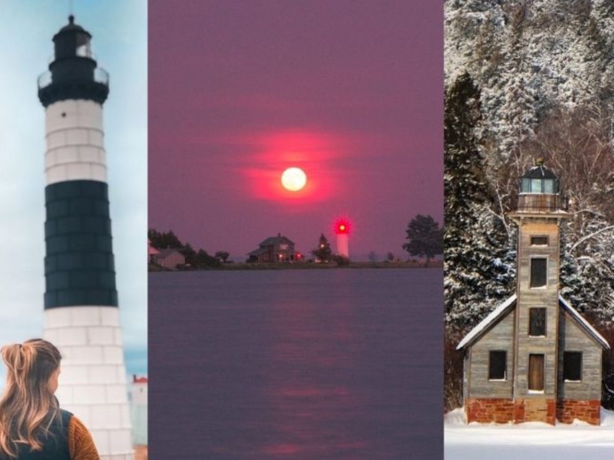 7 Beautiful Lighthouses To Visit On Michigan's West Coast