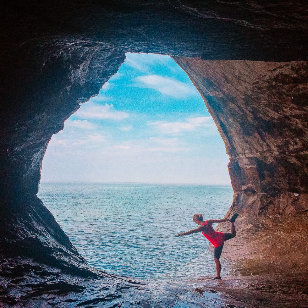 Secret caves Michigan