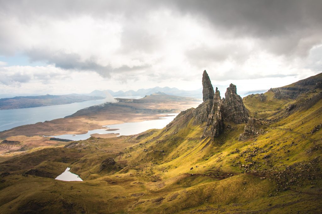 hiking old man of storr