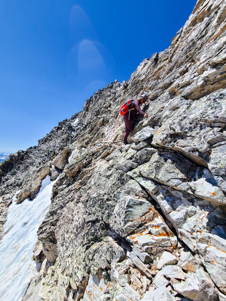 climbing capitol peak colorado 