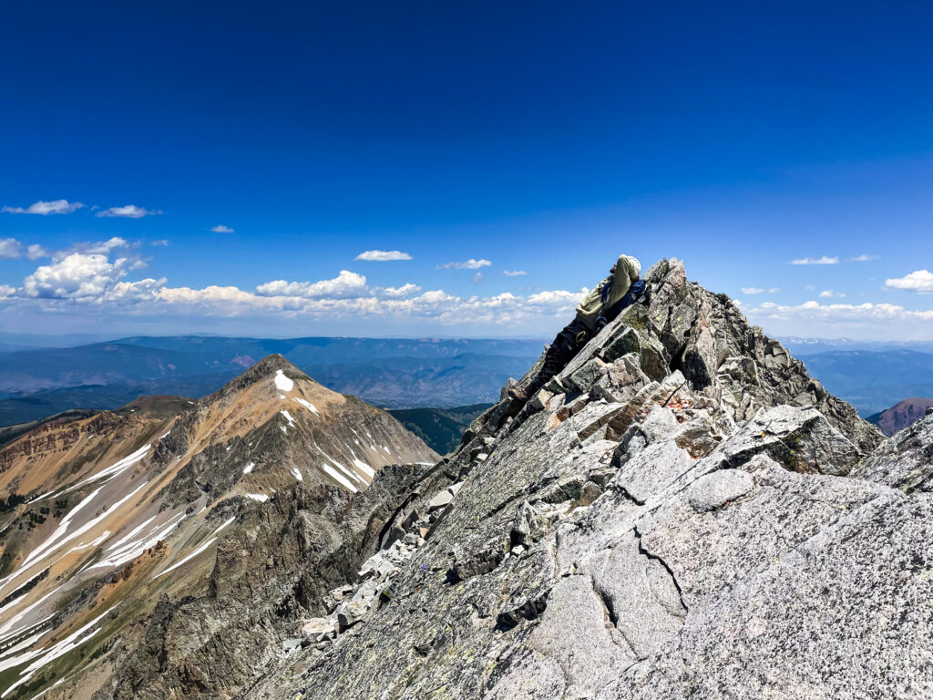 climbing capitol peak colorado 