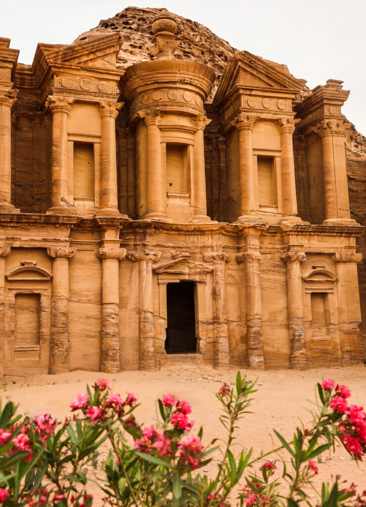 female travel blogger