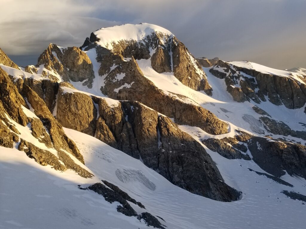 Climbing Gannett Peak in Wyoming