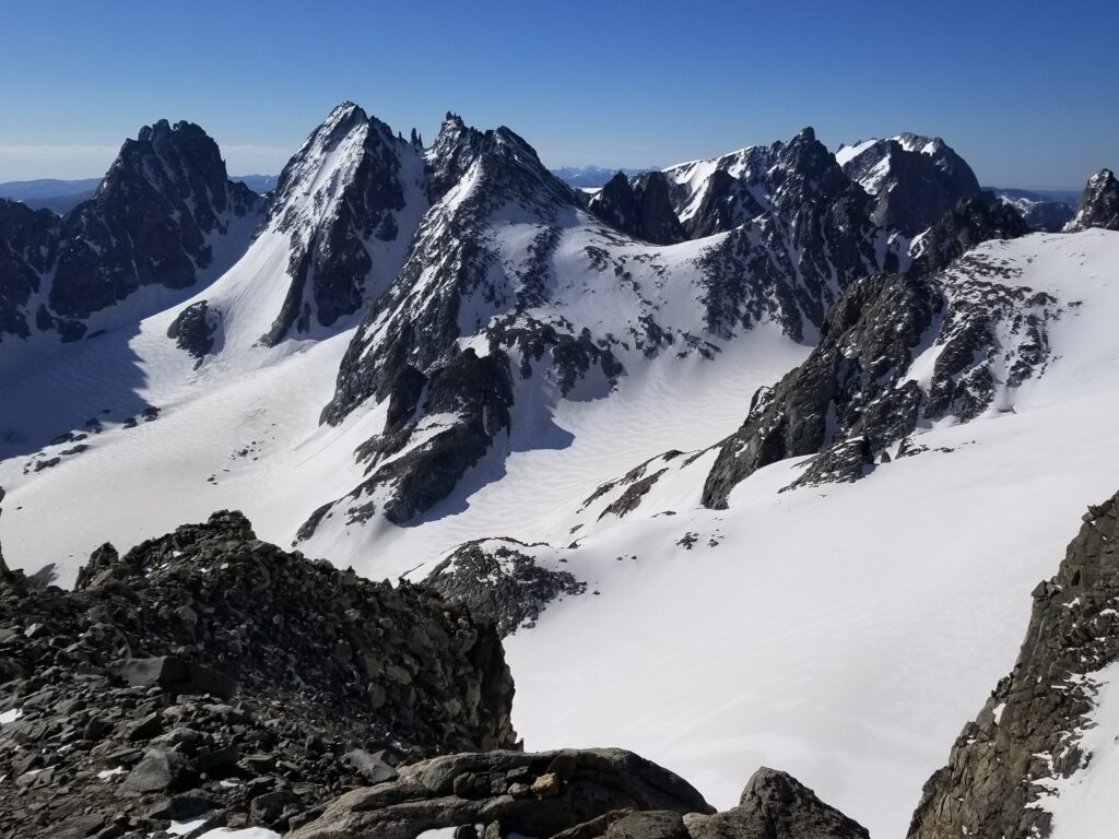 Climbing Gannett Peak in Wyoming