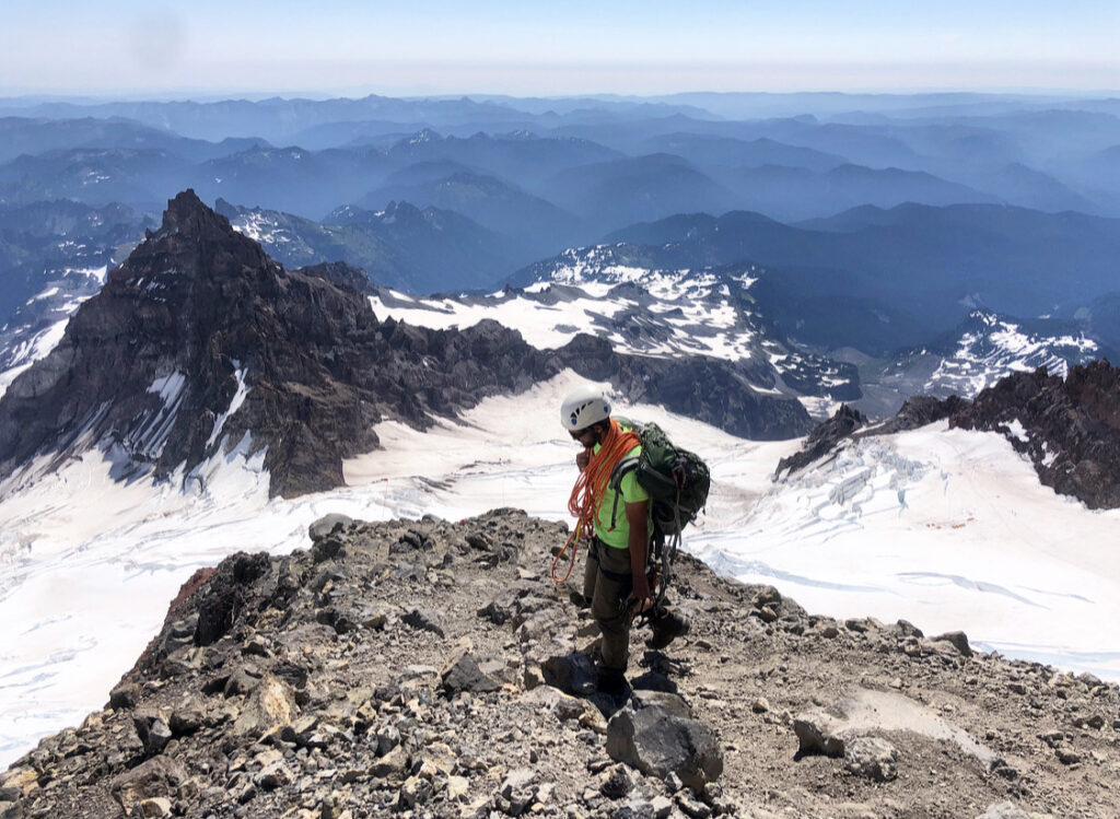 What is the Hardest U.S. State Highpoint? granite vs gannett vs rainier 